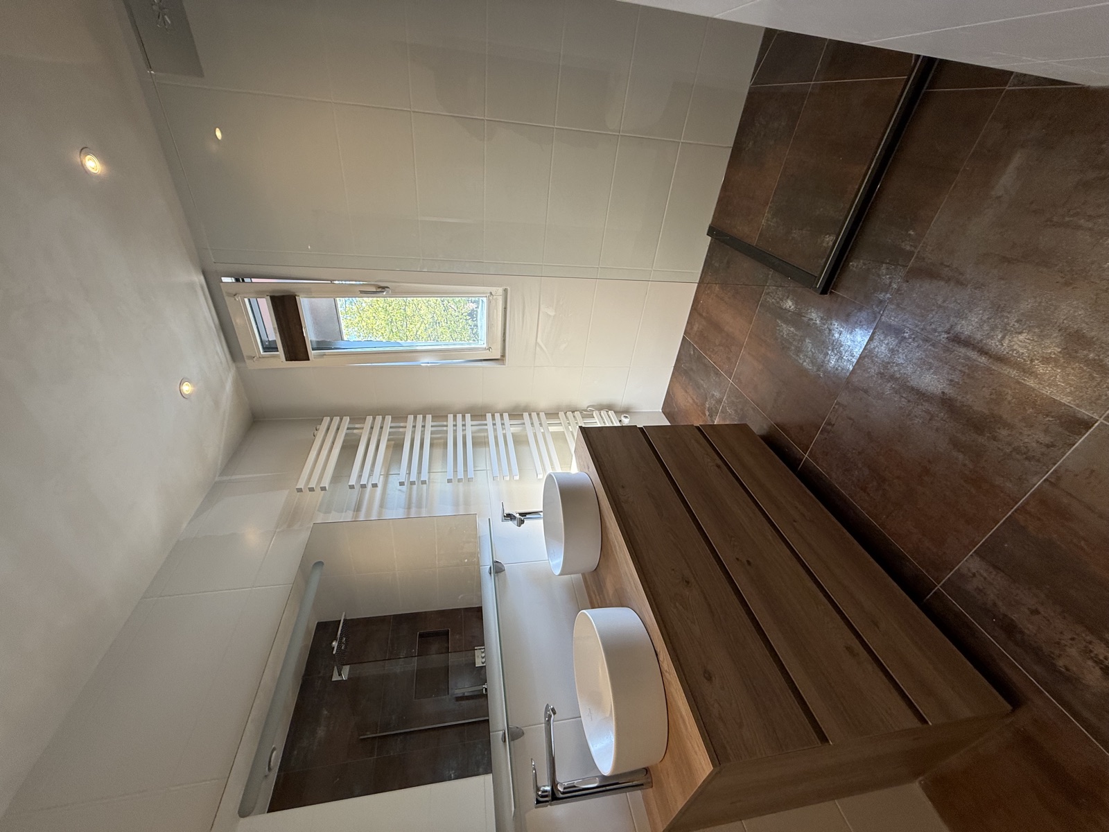 Badkamer Monika, Verbouw in Nesselande
