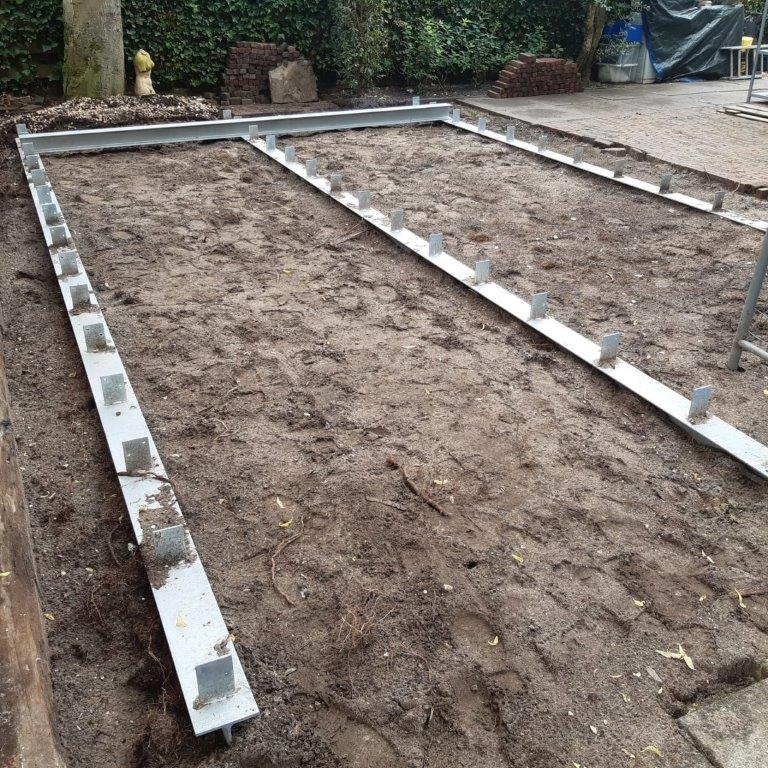 Garage met Veranda