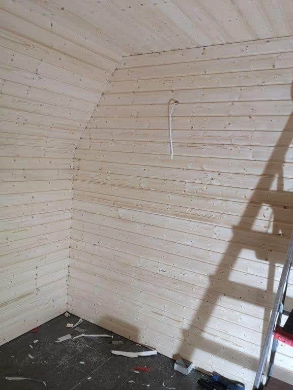 Ingebouwde Sauna Wally, Nieuwbouw in Nieuwkoop