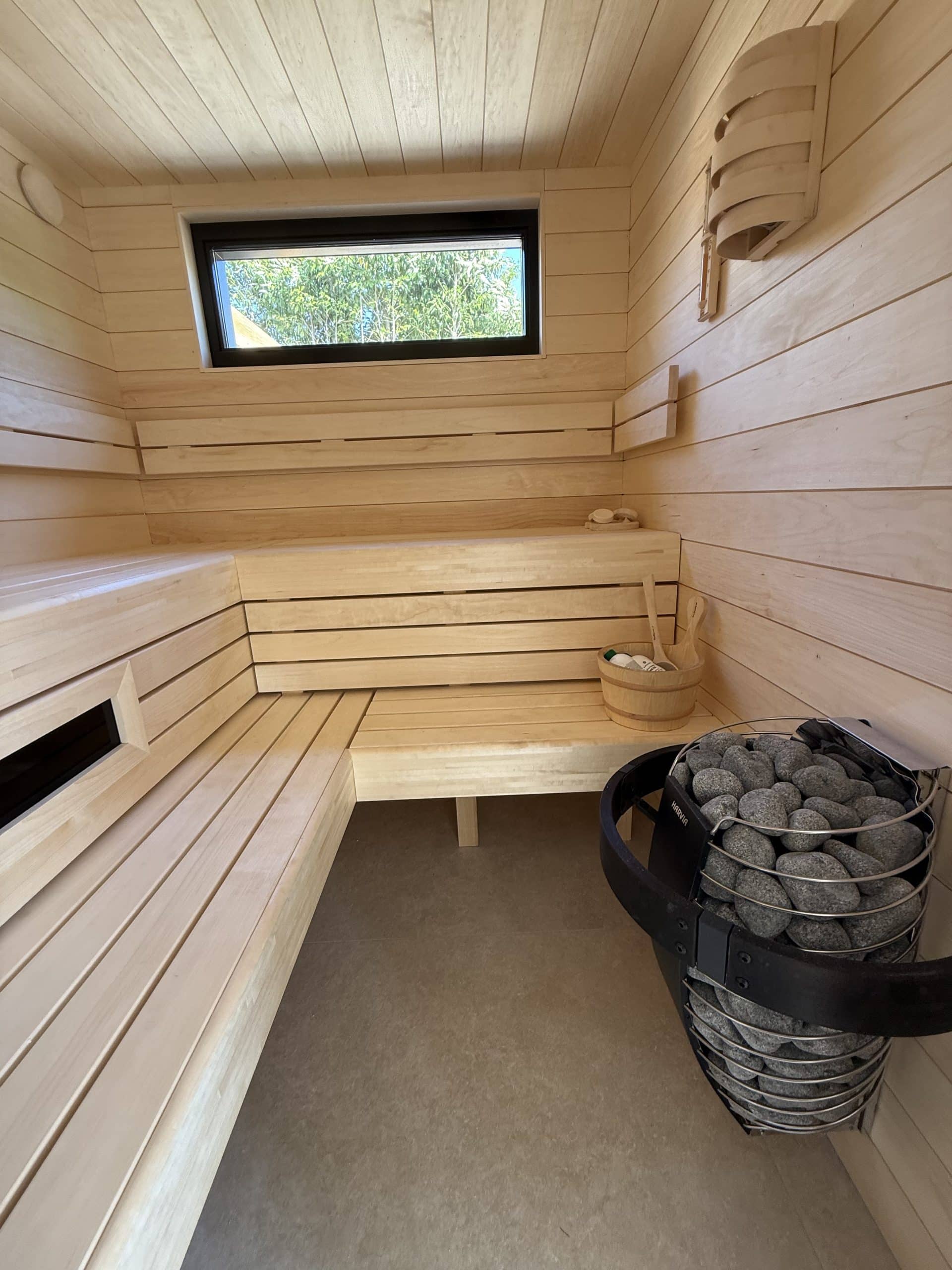 Sauna Maurice, Nieuwbouw in Reeuwijk